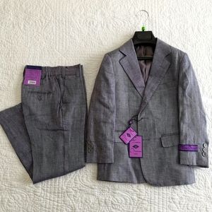 Boys 2pc linen suit